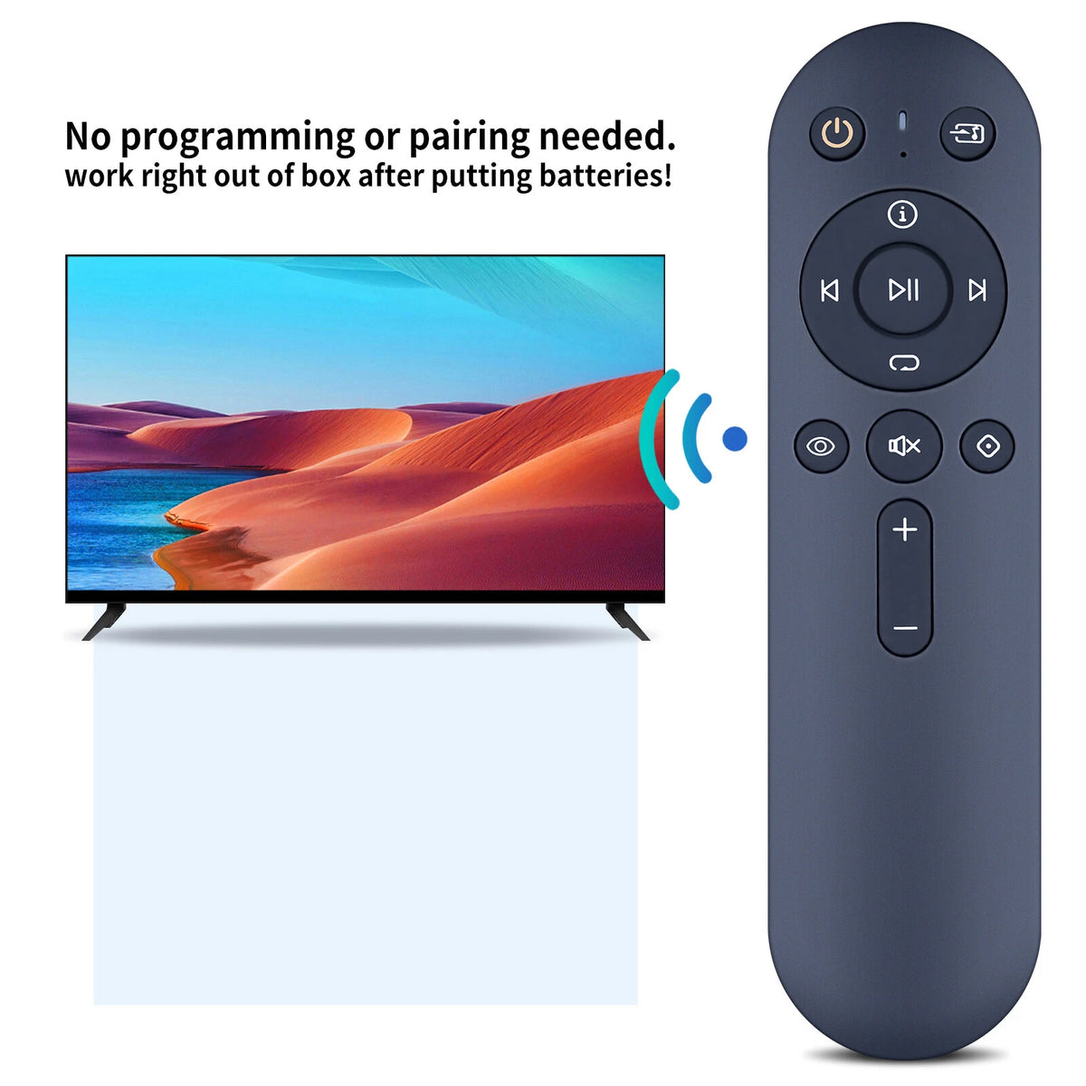 Bluetooth Remote Control For Eversolo BTR-12 DMP-A6, DMP-A6 Master,DMP Series
