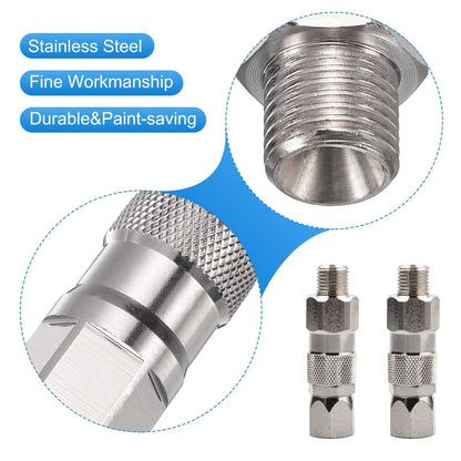 2pcs 1/4 Inch Rotating Hose Connector for Graco for Titan Airless Paint Sprayer