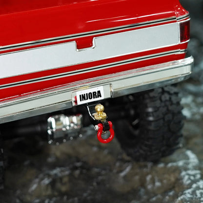 INJORA 3g Drop Hitch Receiver CNC Aluminum for 1/18 RC Crawler Small