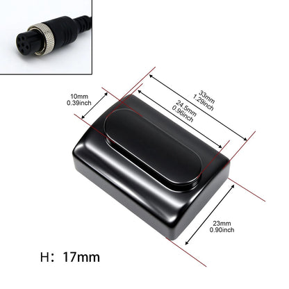 Nereusfwater Faucet Sensor Replacement Kit Compatible with Sloan Black