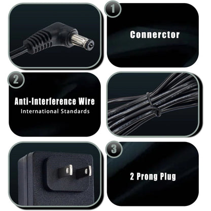 Charger For Shark QZ162H QZ163H QZ162HQSV Pet Plus Cordless Stick Vacuum System