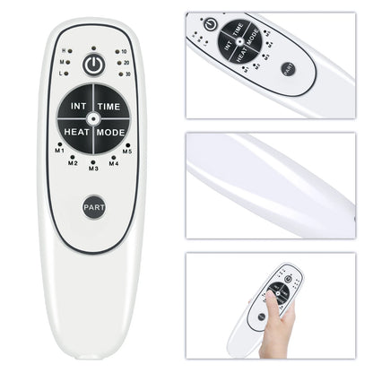 8-pin Female Plug DN-34C 6 Button Heat & Vibration Remote Controller
