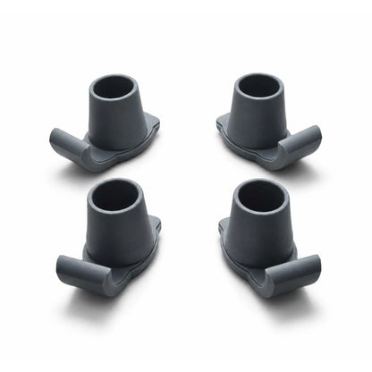 4 Pack Durable Nylon Walker Ski Glides Universal Sliders for Folding Walkers