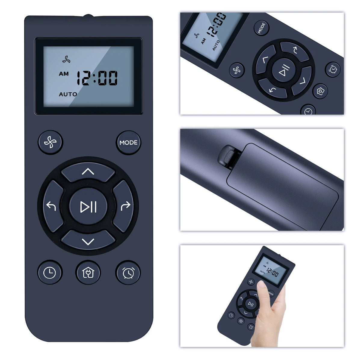 Replacement Remote Control For Midea VRA21PB  M7Pro Robot Vacuum Cleaner