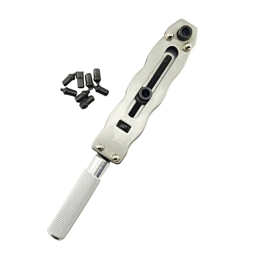 Steel Watch Back Case Remover Opener Wrench With Fittings Watchamaker Tool B