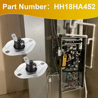 Furnace Flame Rollout Limit Switch 2 Units HH18HA452 for Carrier Payne Models