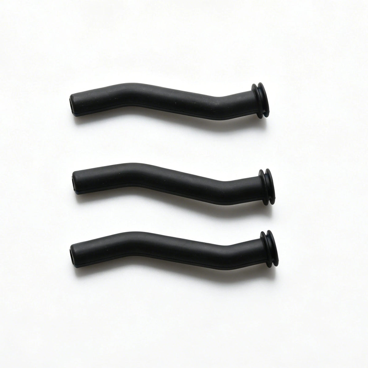 For John Deere 3 Pack 793147 Fuel Pump Vacuum Hose Replacement Black Rubber