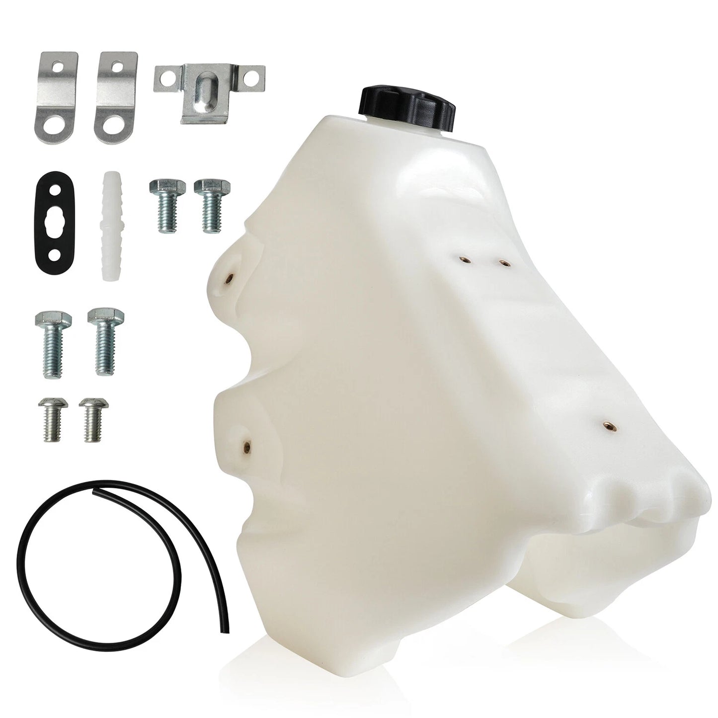 Oversized 3.2 Gal Fuel Gas Tank White For Suzuki DRZ400E DRZ400S 2000-2017