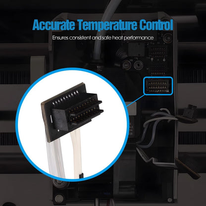 QIMATOP Ceramic Heater Cartridge & Thermistor Cable Kit for Bambu A1/A1 Mini