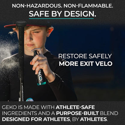 Geko 2-in-1 Grip Restore & Cleaner – #1 4 Fl Oz (Pack of 1), Elite Teal