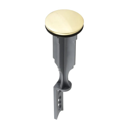 Bathroom Sink Pop-up Stopper Replacement 1 Count (Pack of 1), Polished Brass