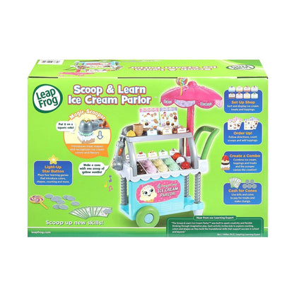 LeapFrog Scoop and Learn Ice Cream Parlor 12.4" x 21.4" x 27.7", Multicolor