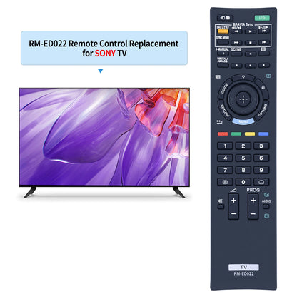 RM-ED022 Remote Control For Sony TV KDL-37EX402 KDL-32BX300 KDL-32NX500