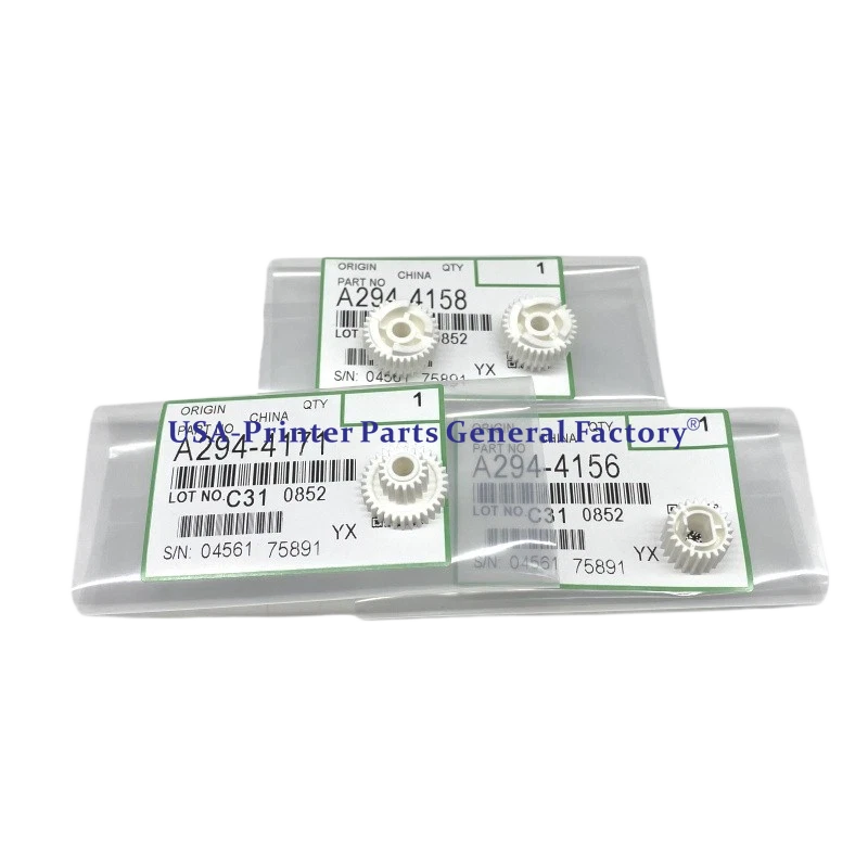 2Set A294-4158 Cleaning paper gears For Ricoh 1100 1106 1357 9000 1107 1350 1356