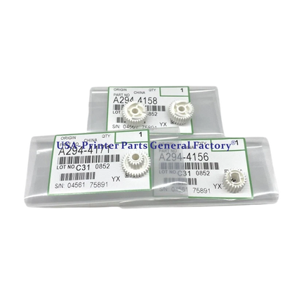 2Set A294-4158 Cleaning paper gears For Ricoh 1100 1106 1357 9000 1107 1350 1356