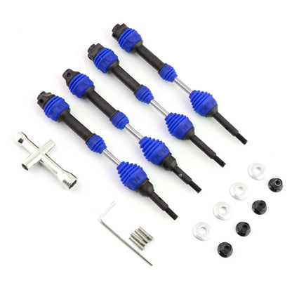4* Driveshafts For TRAXXAS Hoss/Rustler/Slash/Stampede 4X4 2wd 1/10 RC Car y