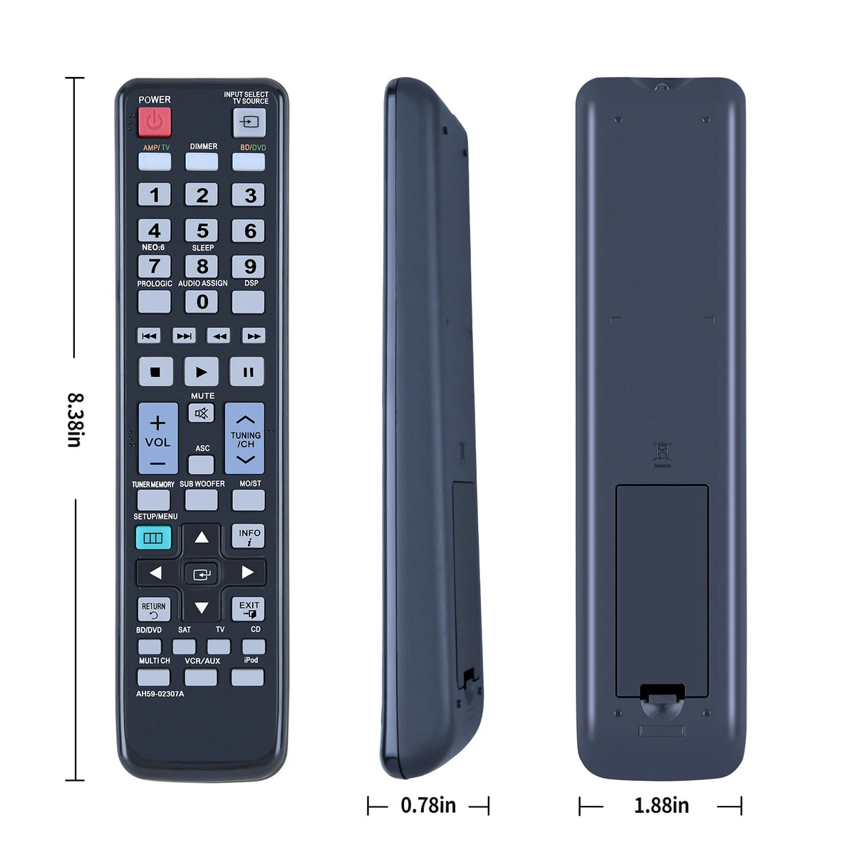 AH59-02307A Remote Control For Samsung AV Receiver HW-C700B HW-C700 HW-C770BS
