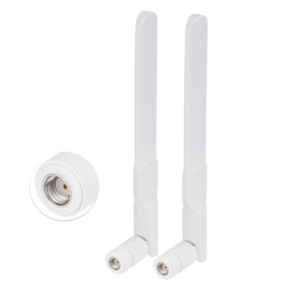 2pcs 8dBi Dual Band 2.4G/5.8G WiFi RP-SMA Antenna 2400-2500mhz/4900-5900mhz