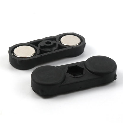 For Freightliner Cascadia kick plate, battery door magnets /4pc/+retainer set
