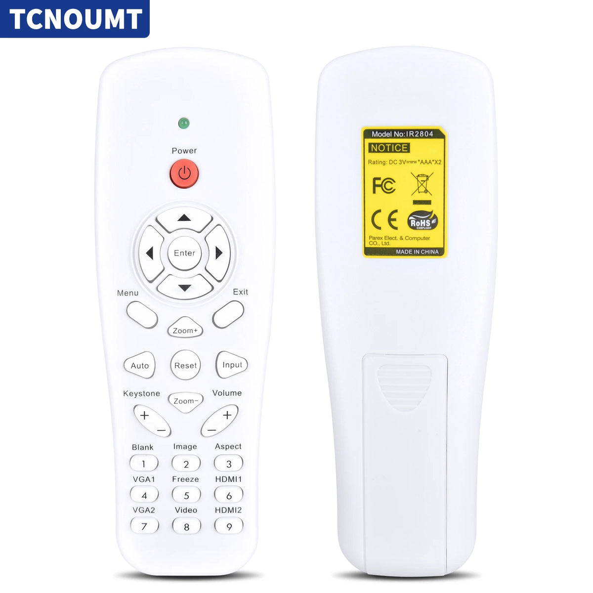 IR2804 Remote Control For Promethean SSIHD-P1 SSlUW-P1 DLP Projector