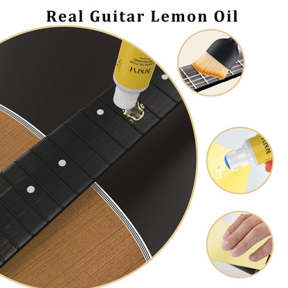 KTKTVE Guitar Cleaning Kit – 8-Pack Complete Care Set 1.28 Fl Oz (Pack of 8)