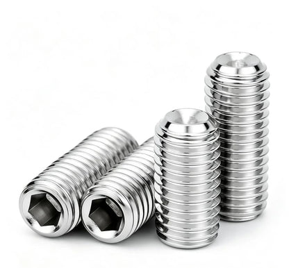 M5x8mm Set Screws,60Pcs Allen Head Screws with Hex Wrench M5-0.8x8mm(60Pcs)