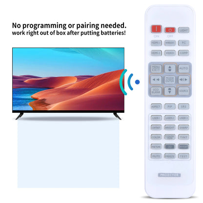 For BenQ 5J.J7N06.001 Remote Control W1500, W1070, W1080ST Projector