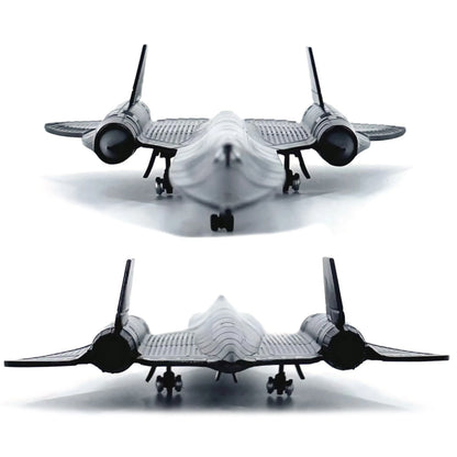 1/200 Scale Diecast Alloy USAF SR-71 Blackbird Airplane Aircraft Model Toy Gift