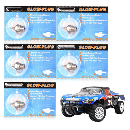 Shaluoman N4 Hot Glow Plug Spark Plugs for Traxas T-maxx Kyosho HSP1 HPI...