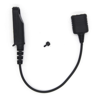 Walkie Talkie Audio Cable Adapter K Head Plug For Baofeng BF-9700 UV-XR UV-5S