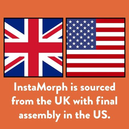InstaMorph Reusable Moldable Plastic | Thermoplastic Beads, 3oz White
