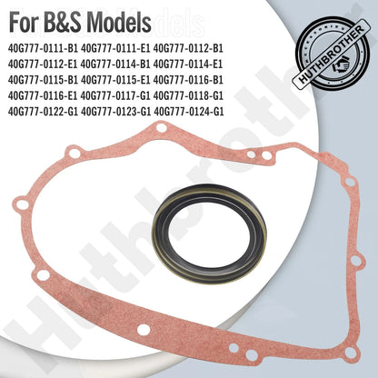 2 Pcs 594195 Crankcase Gasket & 795387 Oil Seal Accessories Compatible with...