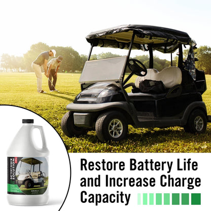Battery Re Solution for Golf Cart Batteries - 64 oz Desulfator 64oz, Blue