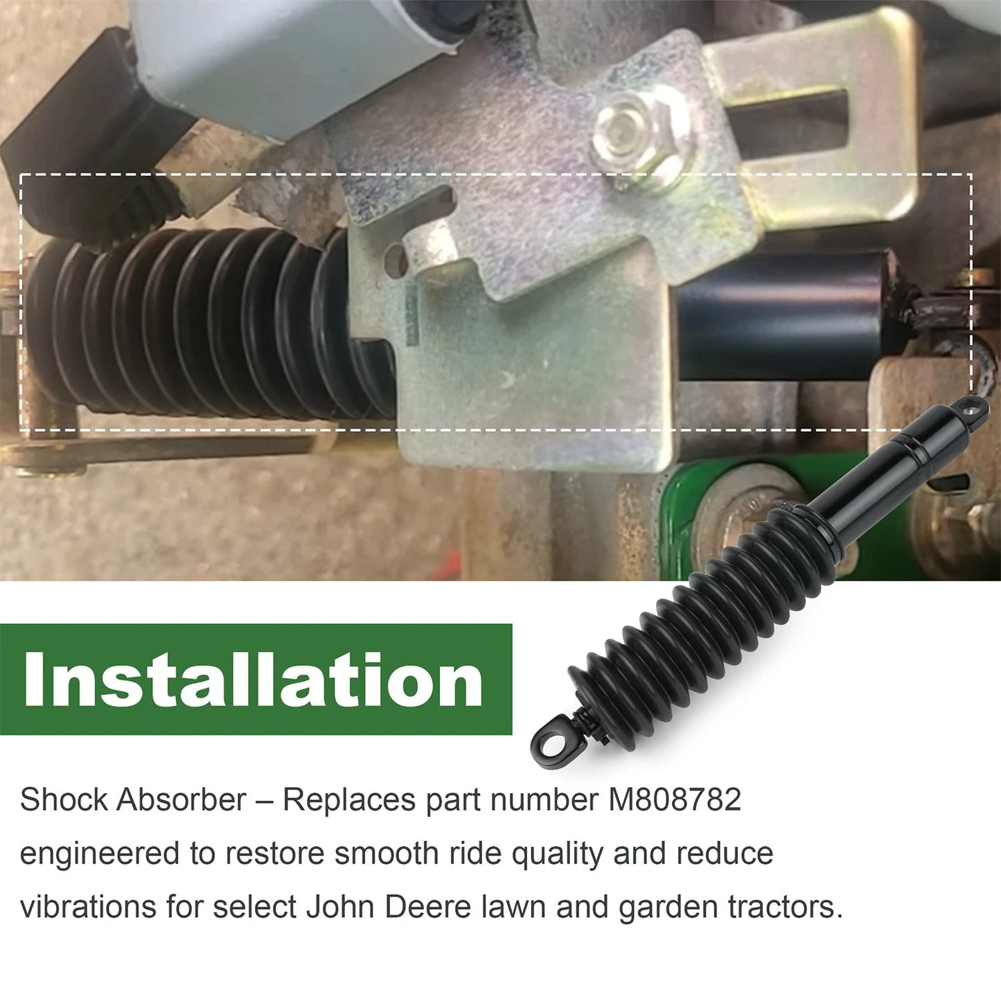 M808782 Shock Absorber For John Deere GX & X Series Lawn Tractors