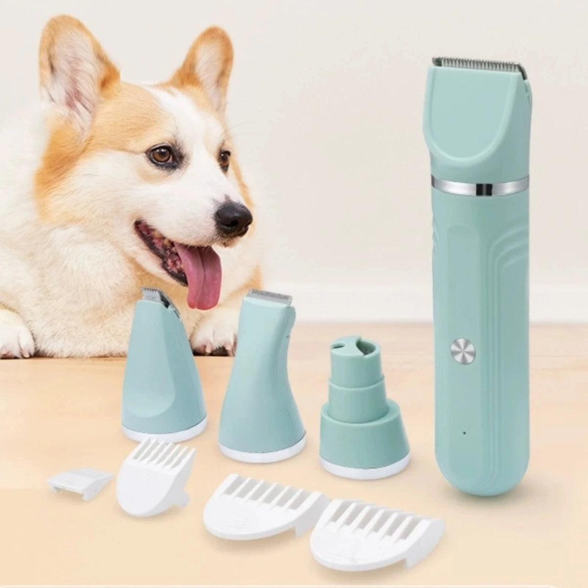4 in 1 Multi-Functional Electric Pet Cat/Dog Grooming Clippers Hair Trimmer M