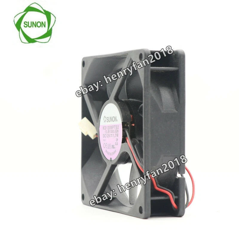 SUNON KD1209PTS2 DC 12V 1.7W 90*90*25MM Cooling Fan For Dell Inspiron 530 531