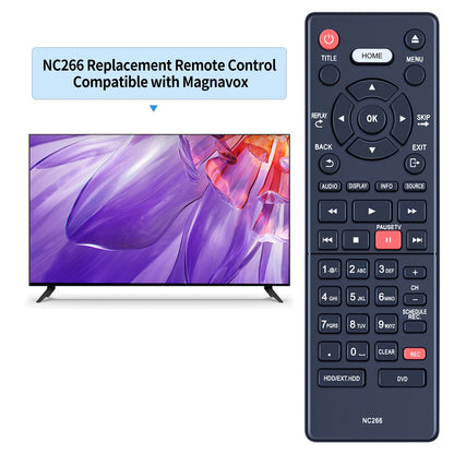 NC266 NC266UH For Magnavox HD DVR DVD Recorder Remote Control MDR865H/F7 MDR867H