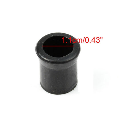 20X Tobacco Pipe Mouthpiece Bit Rubber Cover Smoking Pipes Protective Sleeves A
