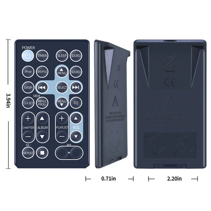 Replacement Remote Control For iLive IHP610B Home Music System