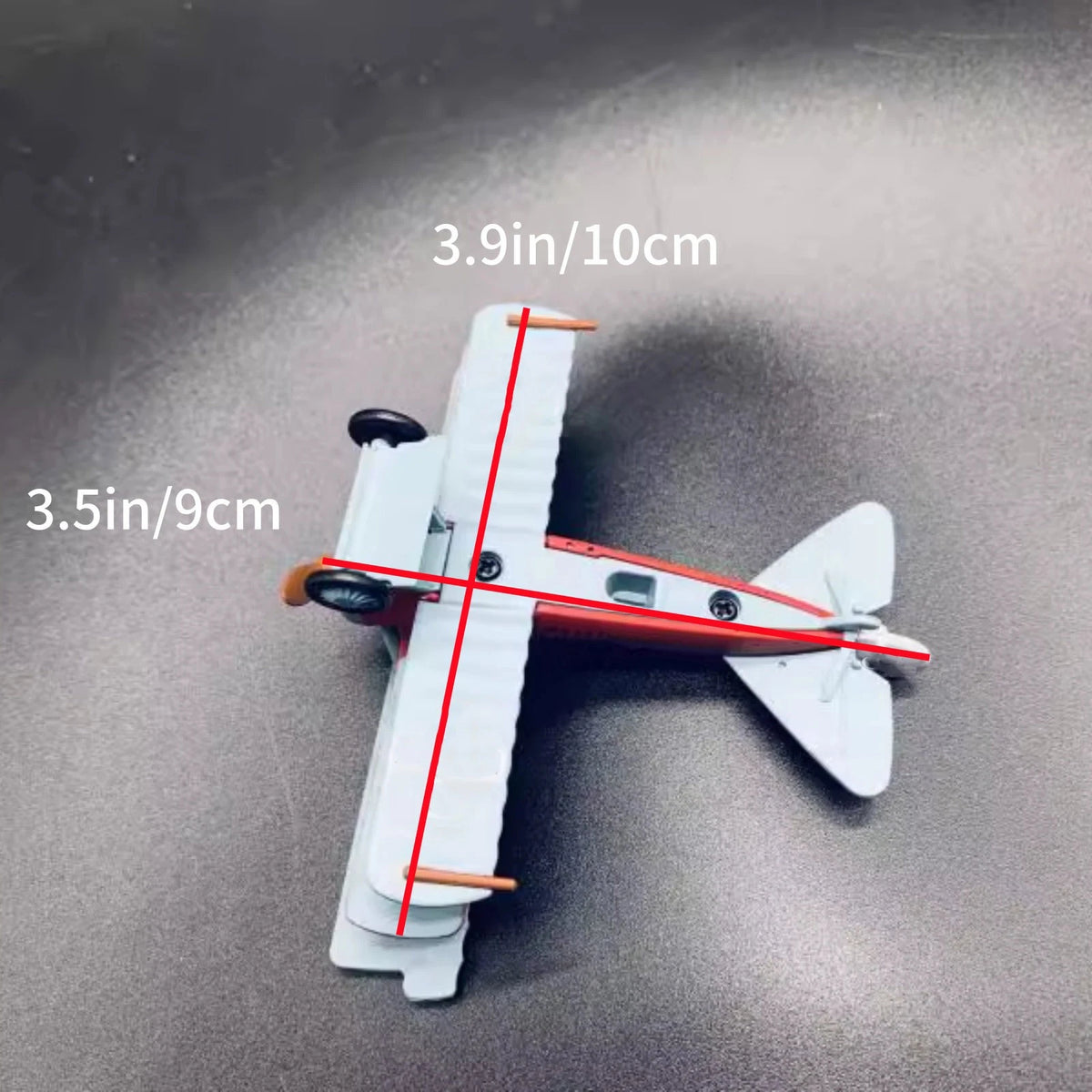 Fokker Triplane Model 1/72 Scale Red Baron German Aircraft Display Stand
