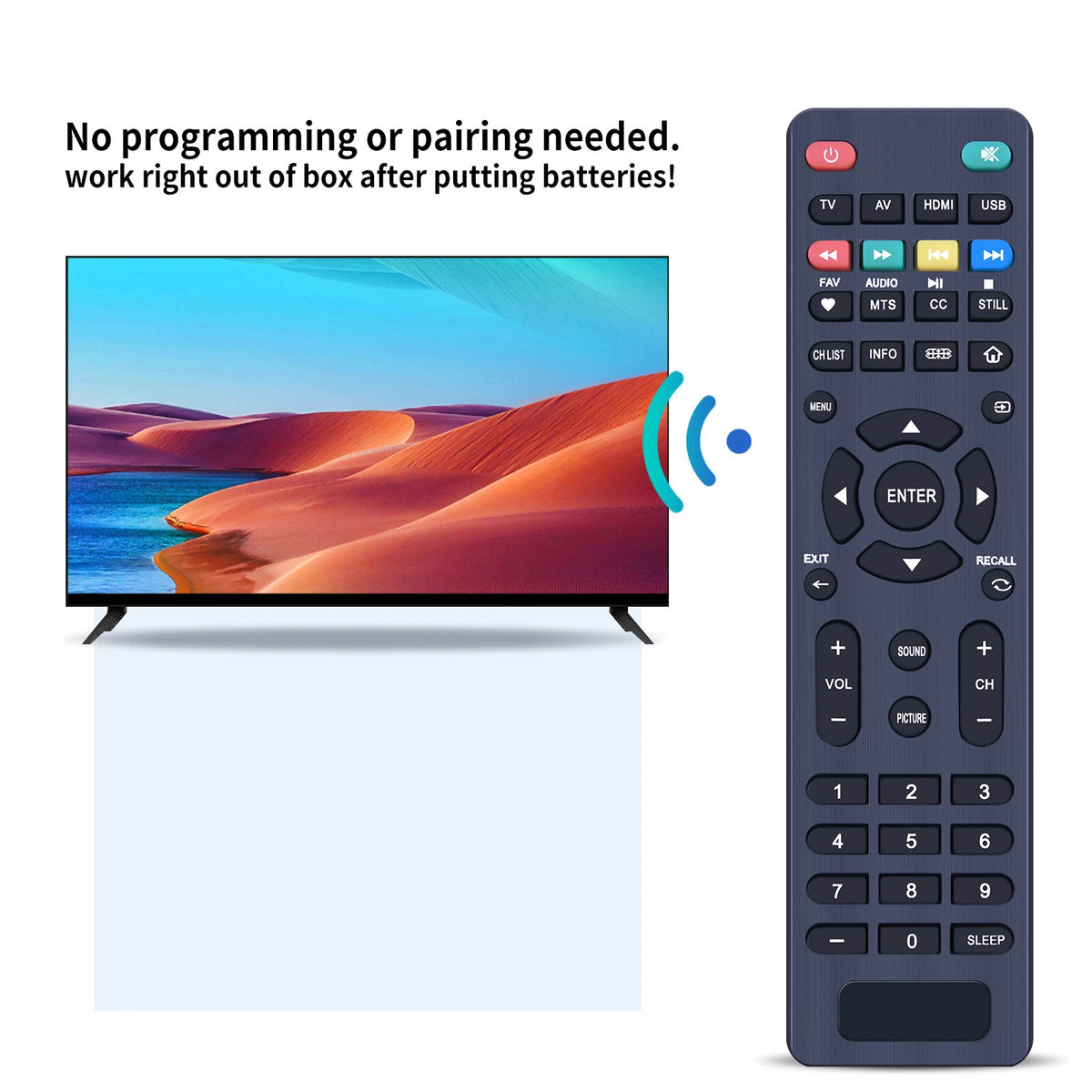 Remote Control For Changhong LCD LED TV LED40YC1700UA LED42YC2000UA GCBLTV50U-C1