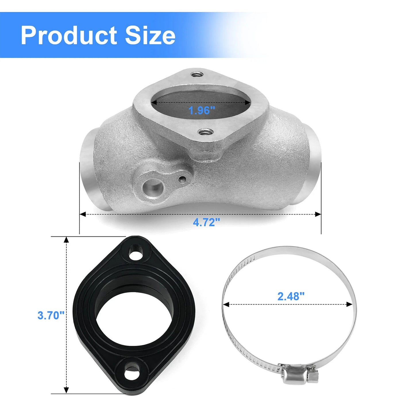 Intake Manifold Flange Kit For Harley-Davidson Twin Cam 1999-2006