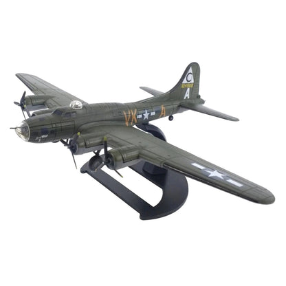WWII B-17 Bomber Model 1:144 Scale United States USAAF Aircraft Collectible Toy