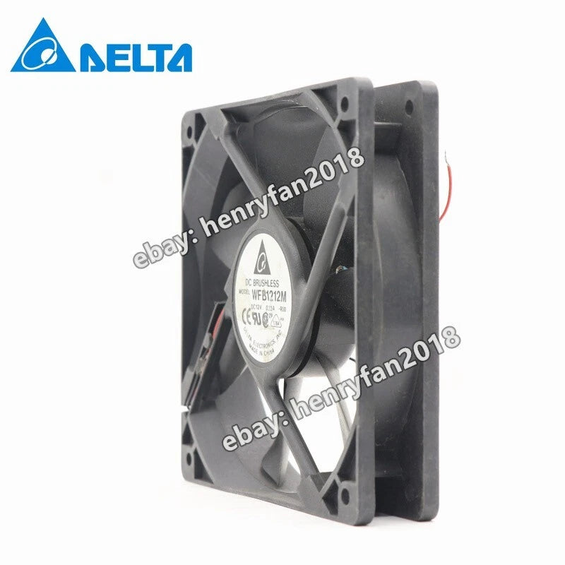 Delta WFB1212M Axial Fan  12V 0.33A 120*120*25MM 3-Wire DC BRUSHLESS Cooling Fan