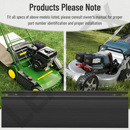 120-7012 Trailing Shield Flap Compatible with Toro 22" Recycler Black