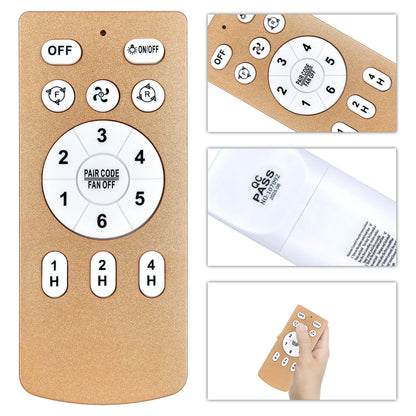 Remote Control For Letmarey/Bouncats/JahyShow/HuixuTe/InfiniPower Ceiling Fan