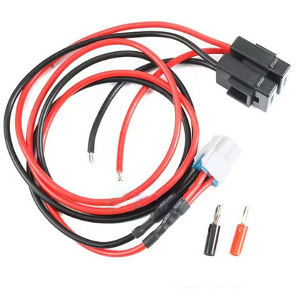 4Pin 12AWG Radio Power Cord Wire For Icom IC7000/7100 Alinco Vertex VX-1400/1700
