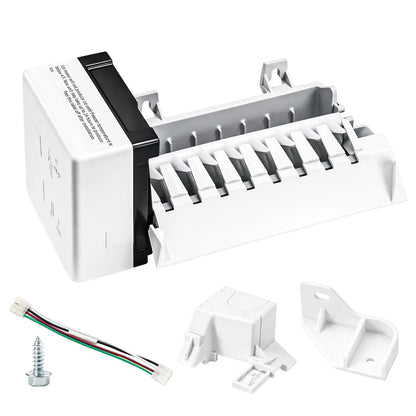 Nurfosttek 2198597 Ice Maker, 185W 115V 60Hz, Fit for Whirlpool, Maytag