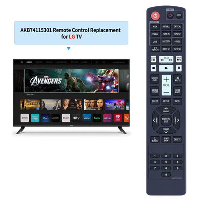AKB74115301 Remote Control For LG Home Theater AV Receiver NA9640P ARX10 S94P2-S