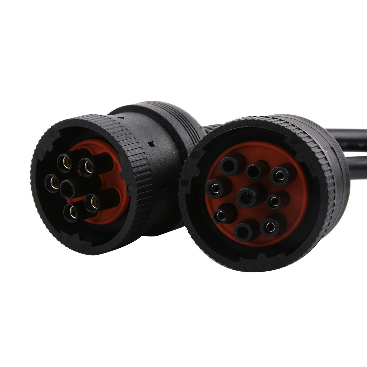 6+9 Pin Y cable-I Truck Heavy Duty Diagnostic Cable Adapter Scanner Connector
